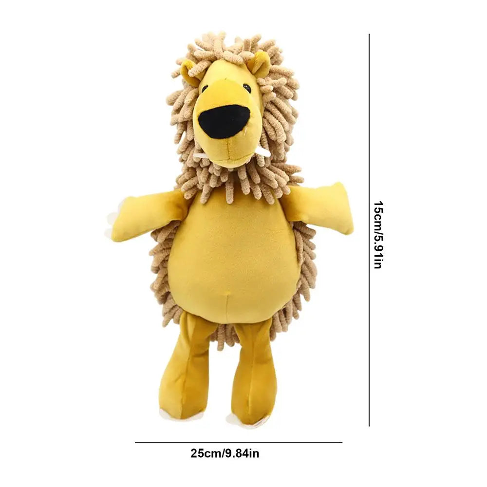 Chenille Animal Hand Towel Wild Boar Lion Shape Soft Water Absorption