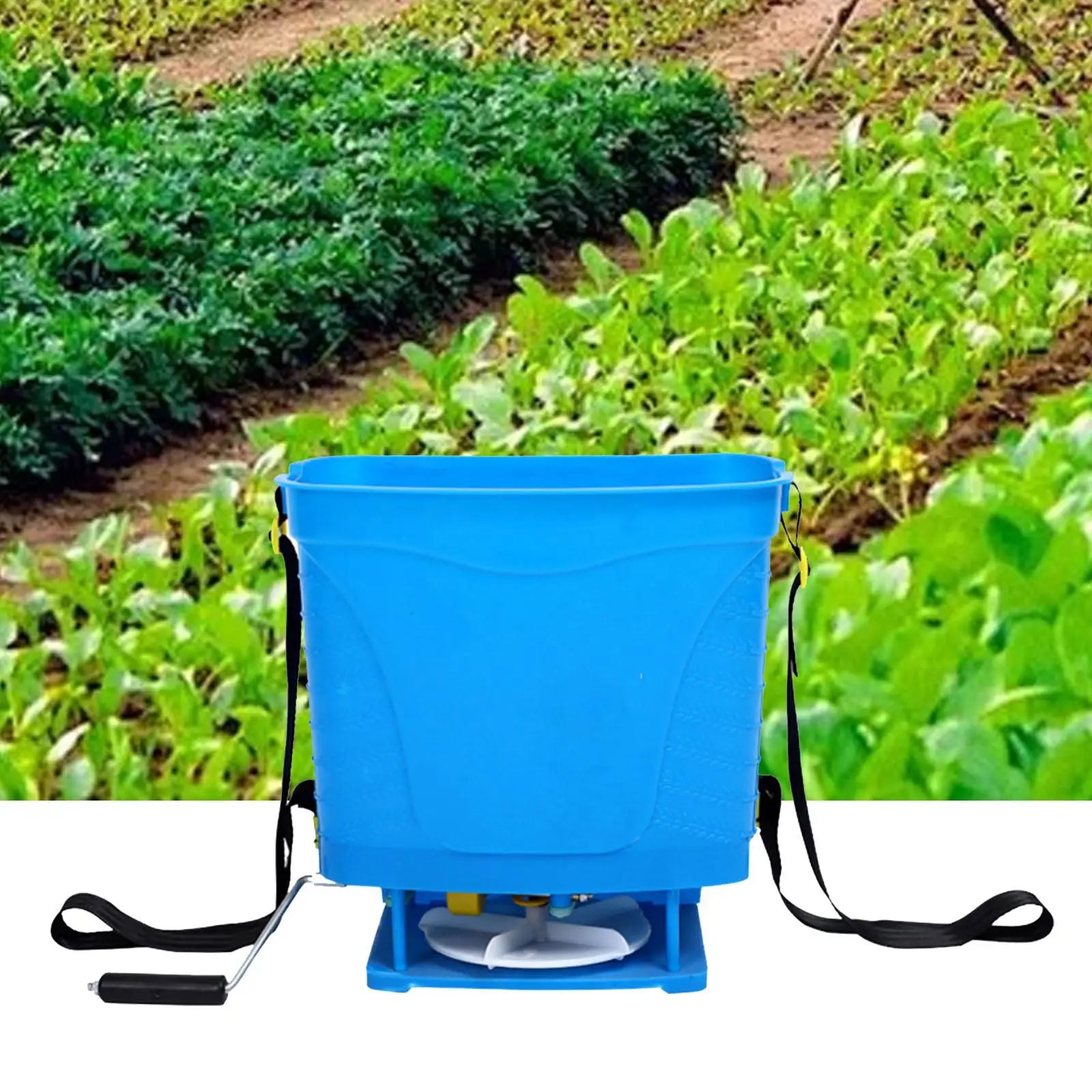 Garden Hand Tool Manure Sprayer Knapsack Top Dressing Seeder Dispenser for Farm Vegetable Planting Zpaxo