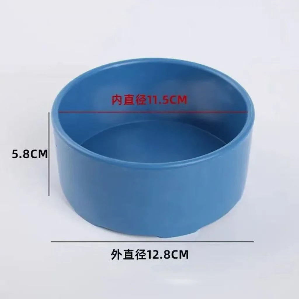 Anti-scatter Bird Pigeon Food Bowl Cover Parrot Feeder Dish