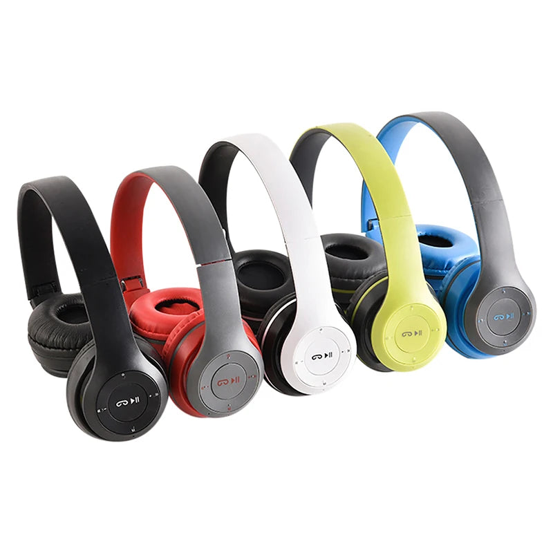 TWS Wireless Bluetooth 5 3 Headphones Over Ear HIFI Stereo Headsets