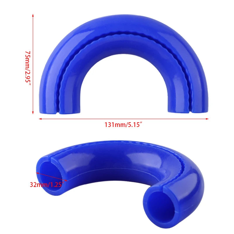 Red D-Ring Towing Hook Sleeves for Ford F150 2004–2024