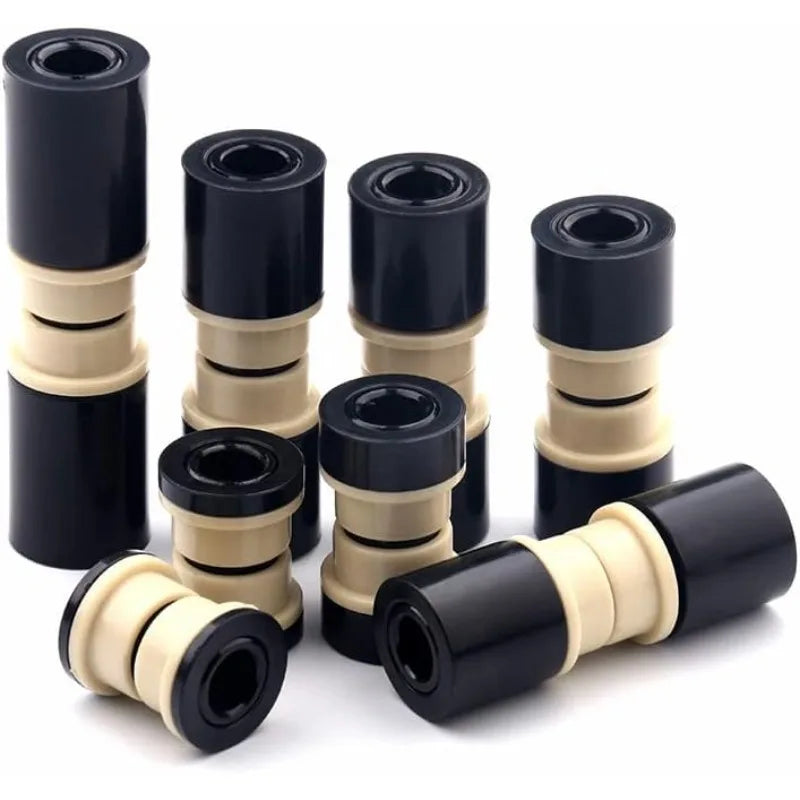 MTB Rear Shock DU Bushing Sleeve – ID 8mm OD 12mm, 22–68mm