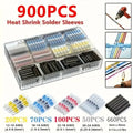 Solder Seal Heat Shrink Butt Connectors Waterproof Insulated Wire