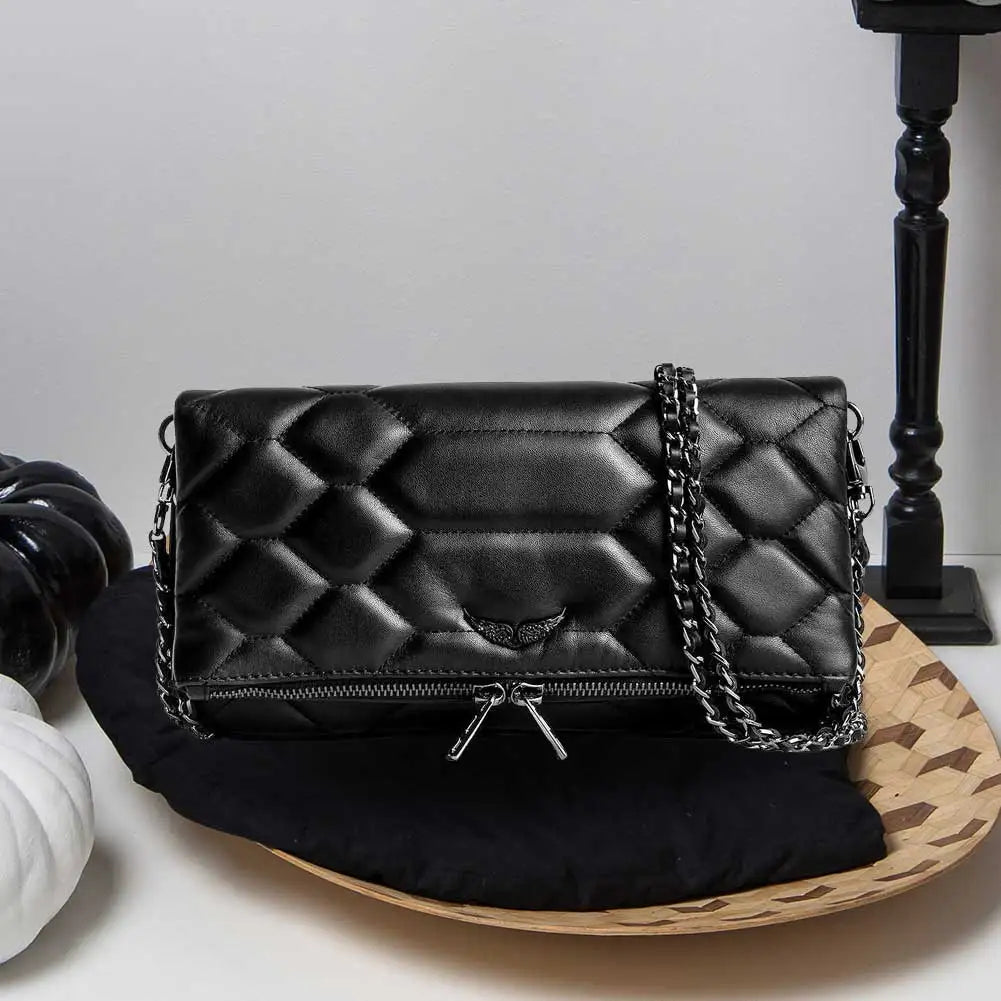 Fashionable Chain-Shoulder Square Bag Crossbody Shoulder Bag Women Fashion Underarm Bag Minimalist Chain Designer Bag Handbags Zpaxo