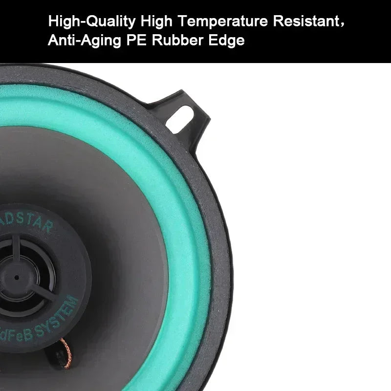 4/5/6 Inch HiFi Coaxial Car Speakers – Universal Full Range Audio