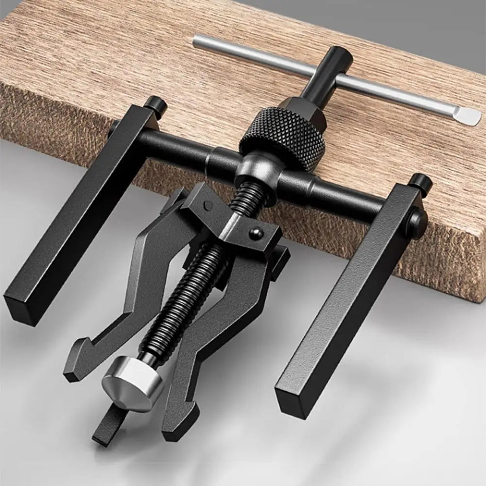 3-Jaw Design Car Inner Bearing Puller Labor-saving Carbon Steel Pilot Bearings Remover Easy To Use High Hardness Zpaxo