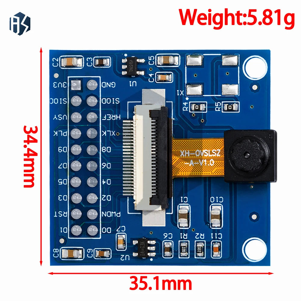 OV7670 Camera Module Adapter Board Integrated CMOS Image Sensor Zpaxo