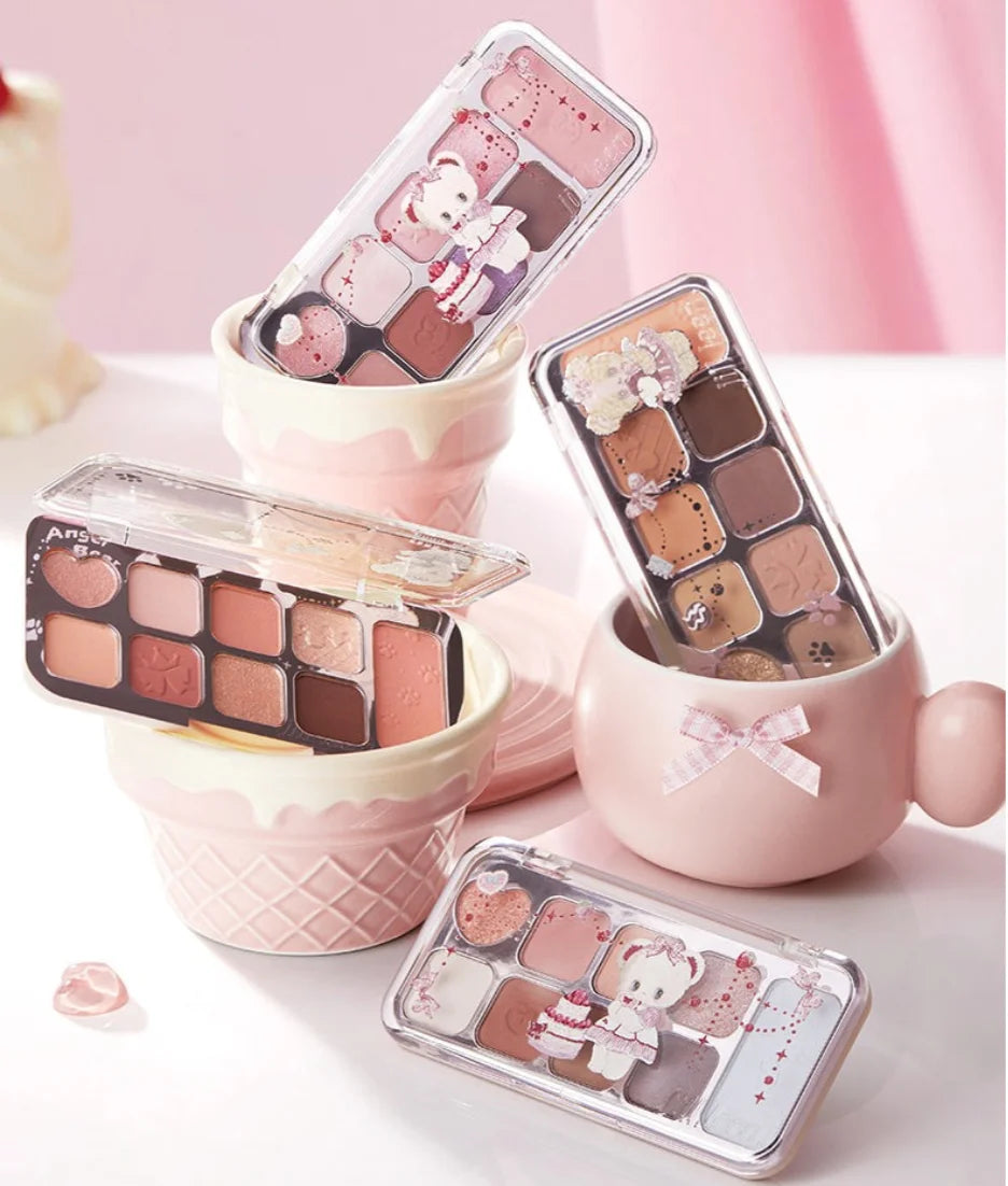 JILL LEEN 9 Colors Eyeshadow All One Palette Matte Satin Shimmer Face Zpaxo