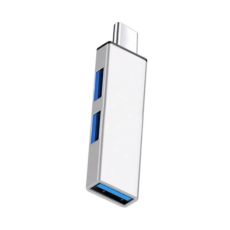 652F Convenient USB3 0 Hub USB C Expander Laptops Tablets Splitter Zpaxo