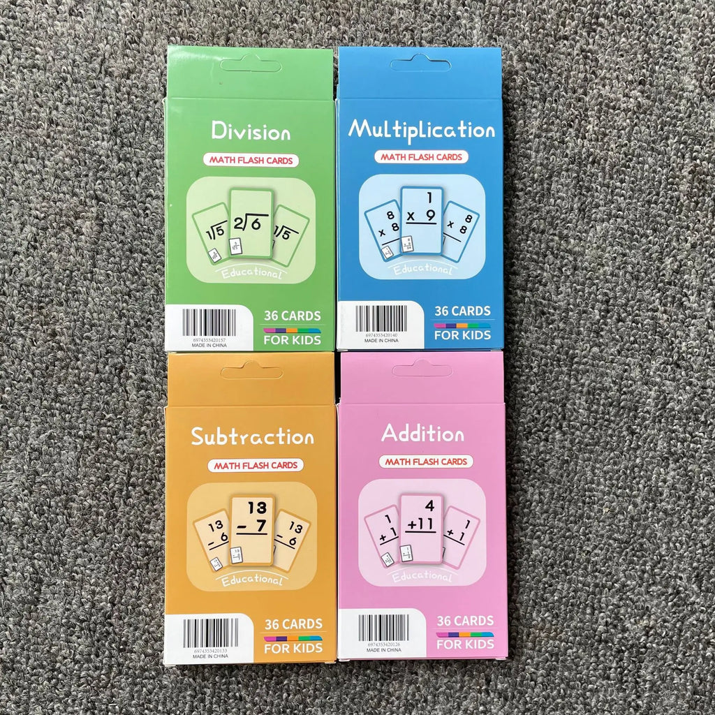 Auxiliary Learning Addition Subtraction Multiplication Flash
