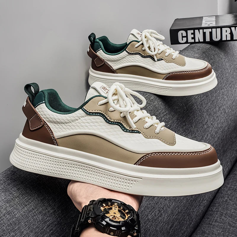Men's Shoes Casual Sneakers Luxury Trainers Breathable Race Running