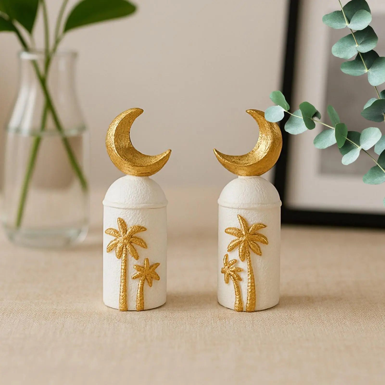 Castles Statue Resin Decorative Middle Eastern Decoration Moon