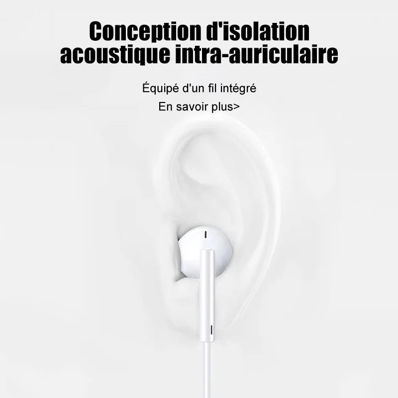 Headphones Apple Iphone 14 11 12 13 Max Earphones XR X XS SE 6 6S 7 8