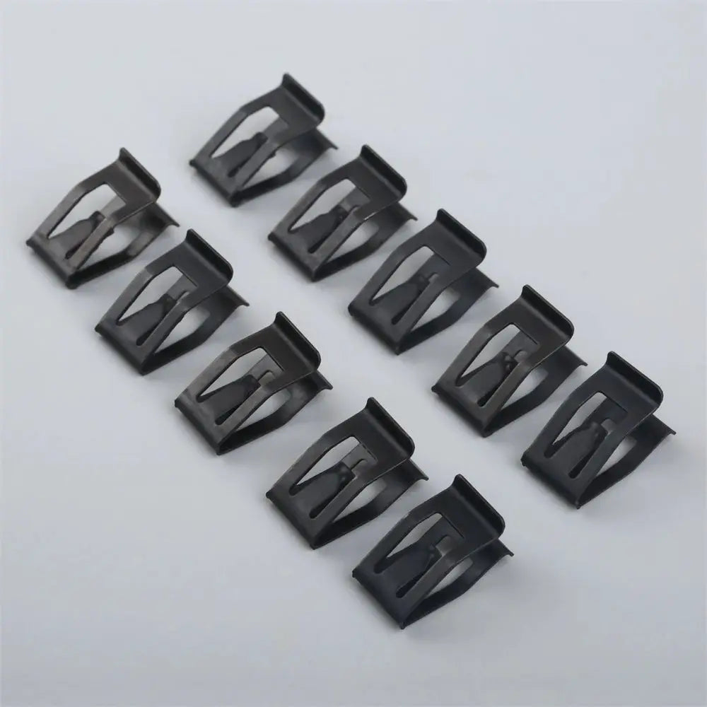 Black Rivet Interior Trim Plate Metal Clip Auto Fastener Clip Front Console Retainer Dashboard Fastener Dashboard Rivet Zpaxo