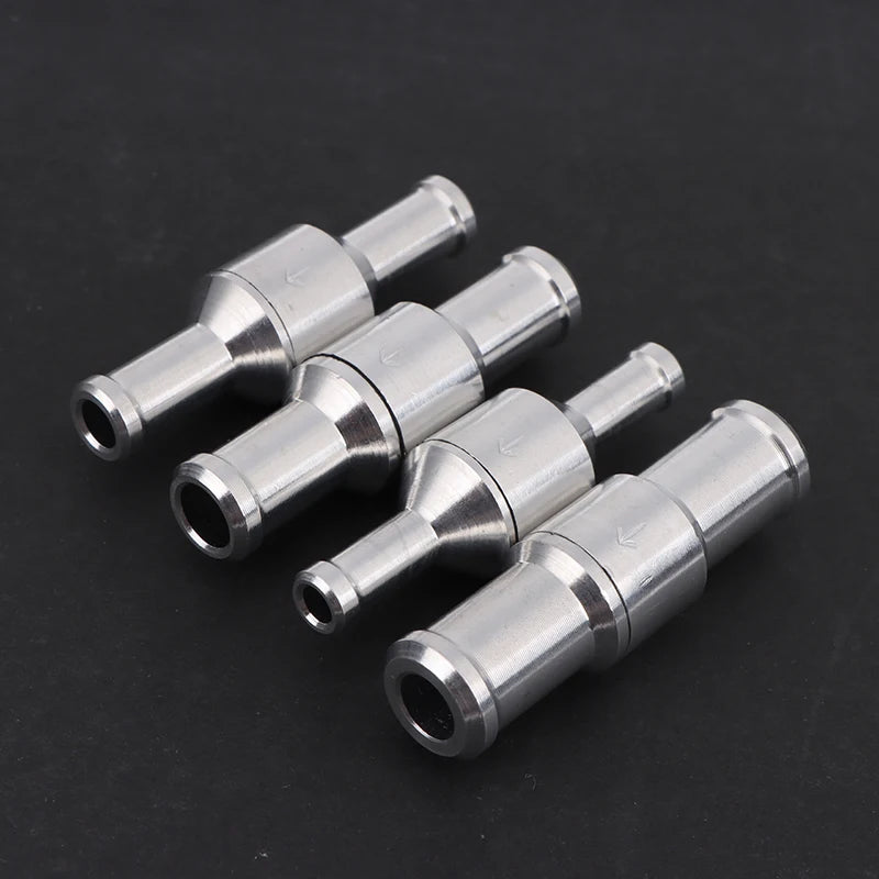 6 8 10 Aluminium Alloy One Way Check Valve Fuel Non Return Petrol