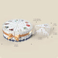 Triangular Cake Shaped Paper Box Cookie Candy Baby Shower Favors Zpaxo 10pcs