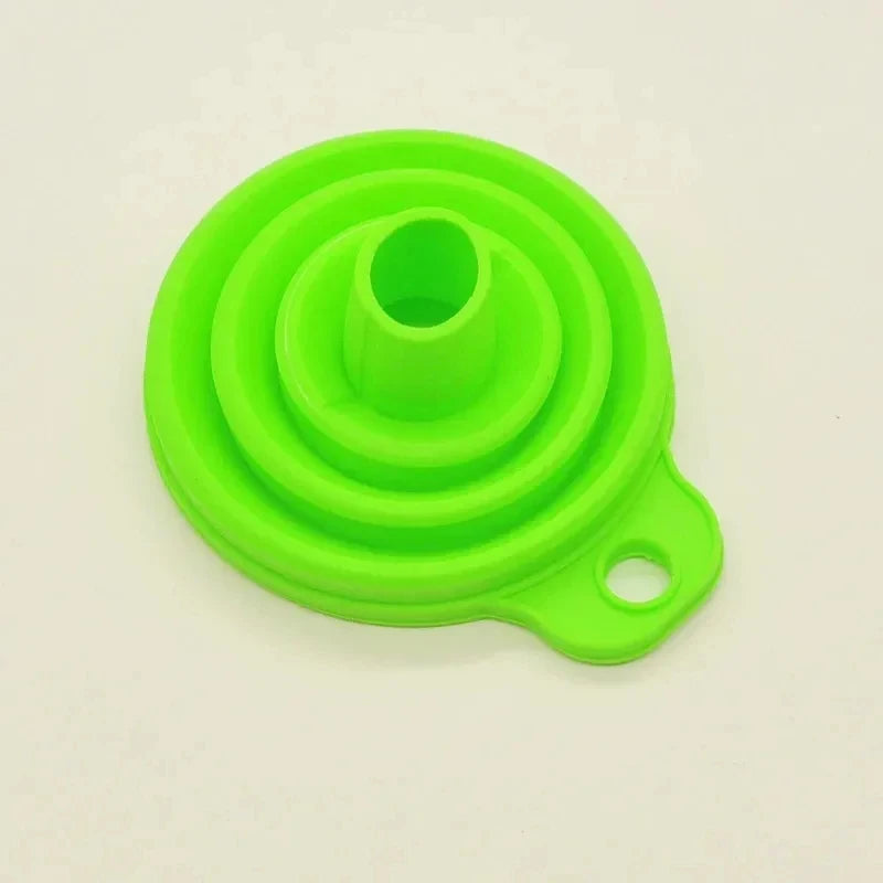 Silicone Folding Funnel – Collapsible Portable Kitchen Tool