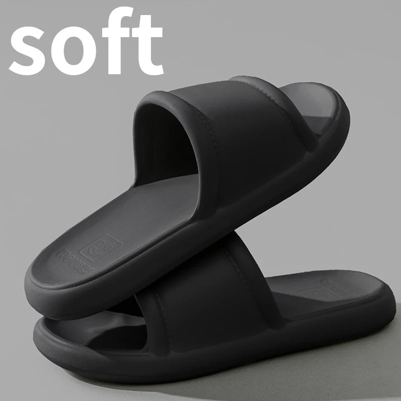 Men's Slippers EVA Non-slip Bathroom Slipper Soft Comfortable Home
