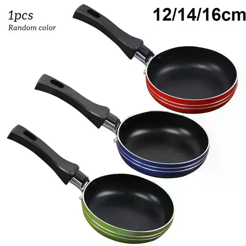 Kitchen Cookware Home Use Egg Frying Pan Random Mini Non-stick Steel Zpaxo