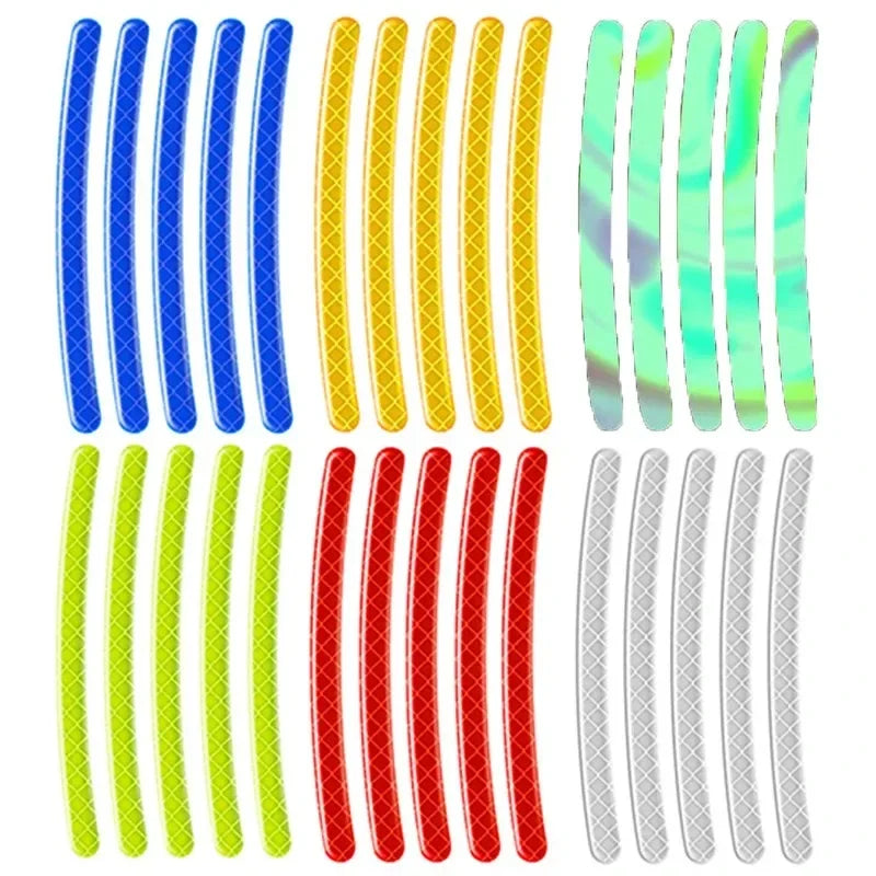 Reflective Wheel Rim Stickers – Car, Bike & Motorcycle