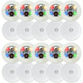 LED Drink Coasters Flashing Cup Coaster Lights Light Up Stickers