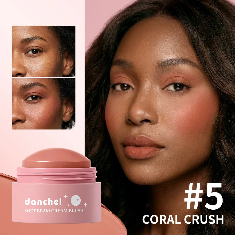 Soft Blush Balm Stick Waterproof Long Lasting Hydrating Lightweight Blendable Cream Blush Stick For Cheeks Face Cosmetics Zpaxo