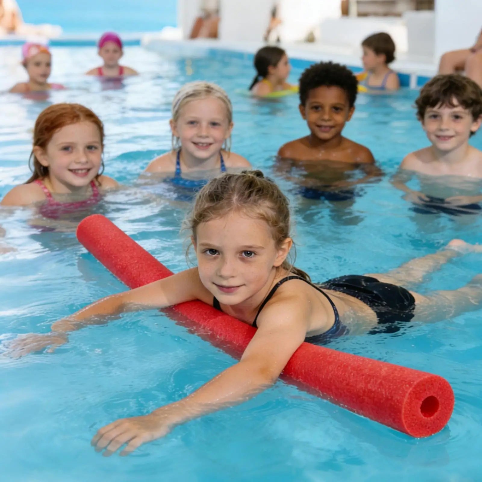 Noodles Pool Foam Water Long Hollow Soft Buoyancy Safe Easy Use Stick