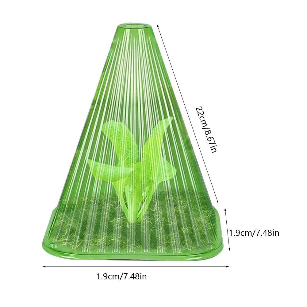 5/12/15/21/25/31 Pcs Plant Covers Plant Bell Cover Bell Jar Cloches Protects Plants From Birds Frost Snails Etc Zpaxo