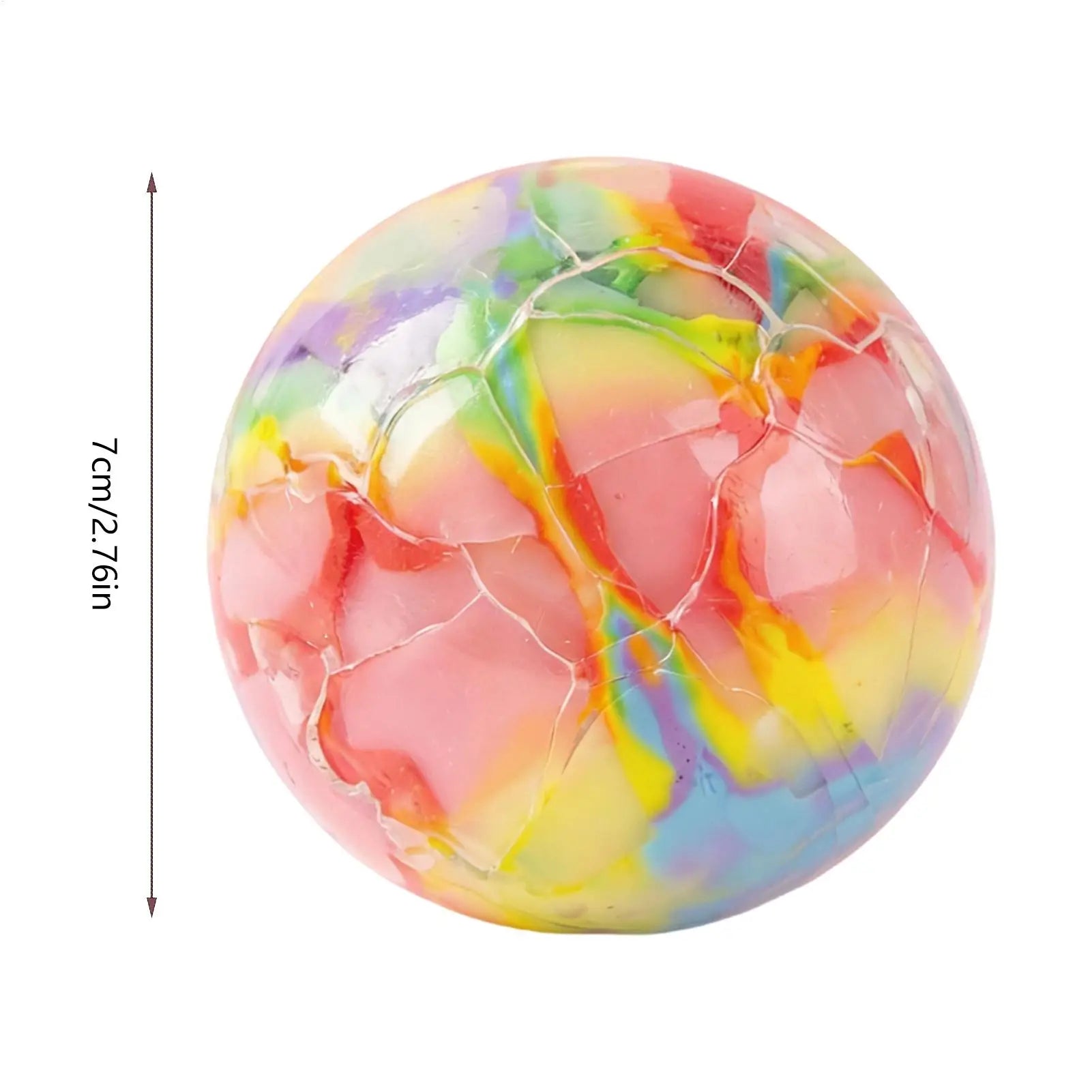 Squeeze Balls Fun Crackling Sound Calming Ball Fidget Toy For Kids Adults Classroom Travel Home Work Study Relaxation Play Zpaxo