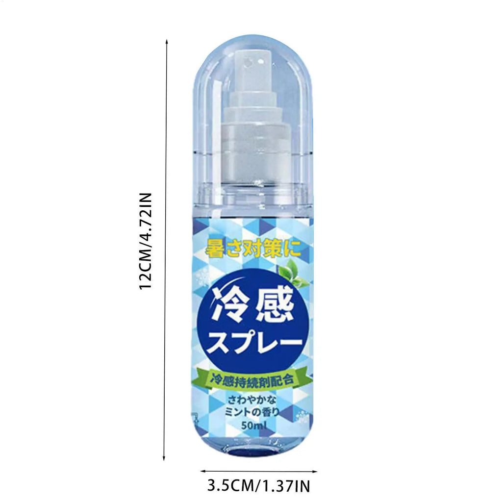 Summer Cooling Spray Portable Ice Feeling Clothing Training Relief