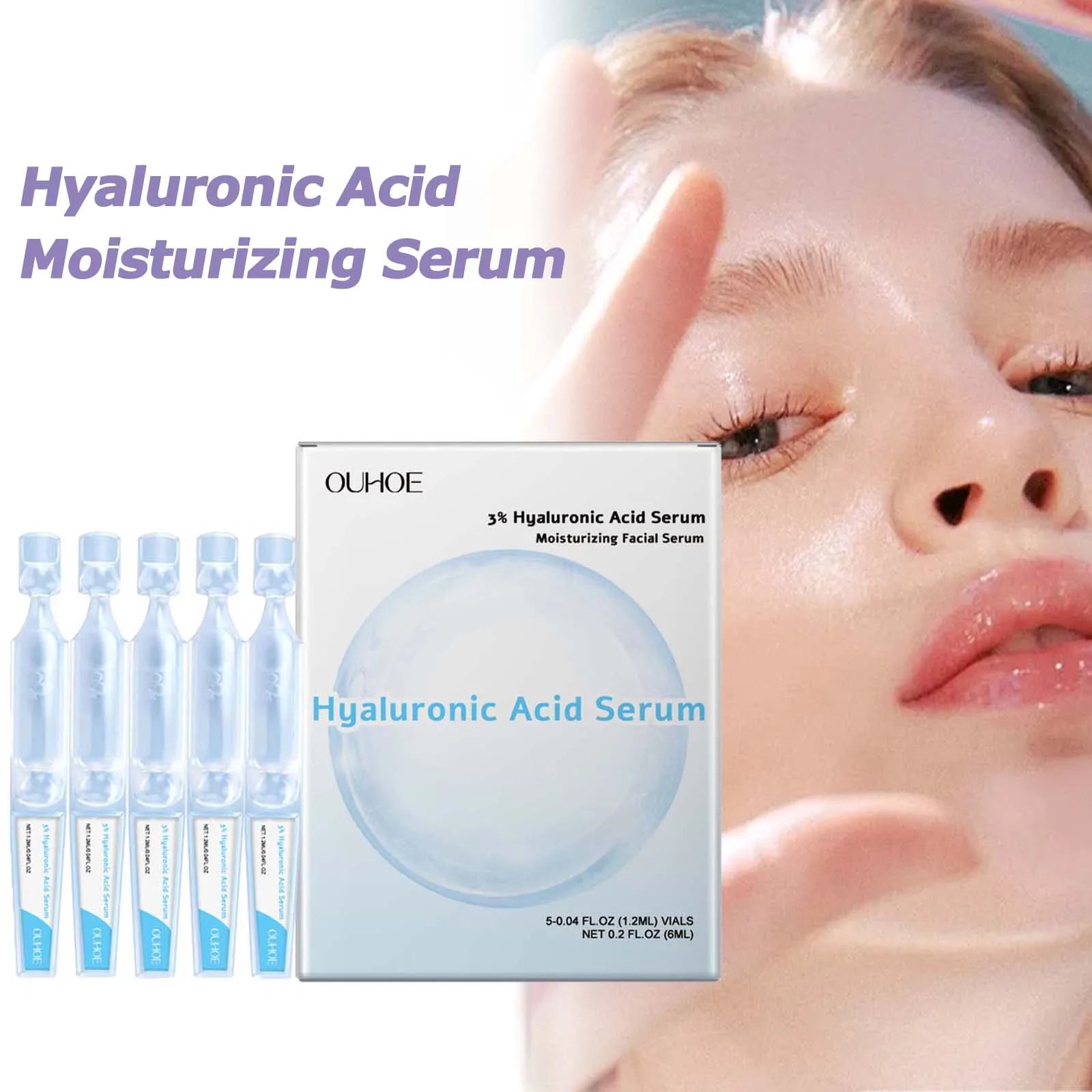 3% Hyaluronic Acid Serum – Hydrating Pore Minimizing Face Serum Hyaluronic Acid Serum Zpaxo