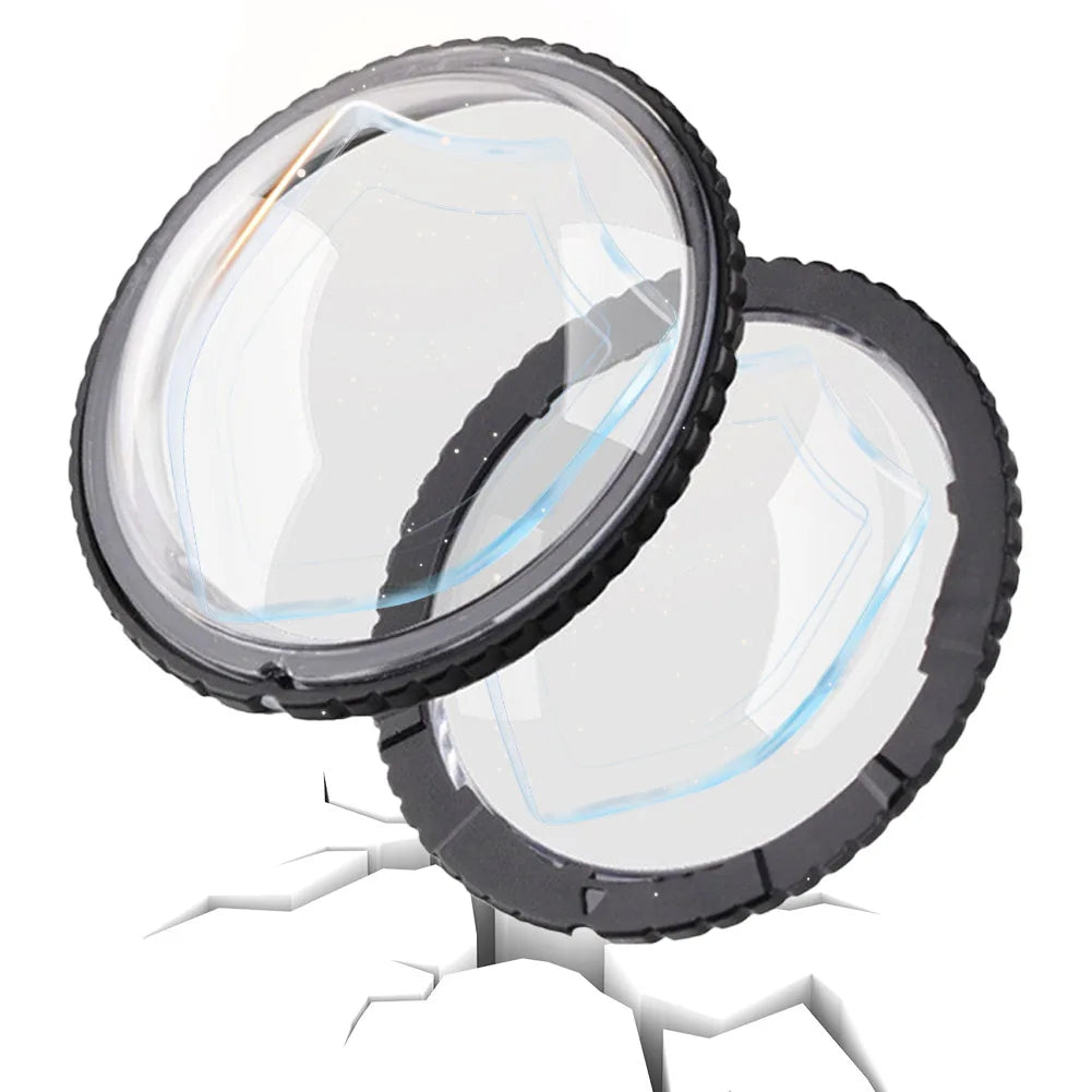 Lens Guards X4 Protector Tempered Glass Front Back Camera Cap