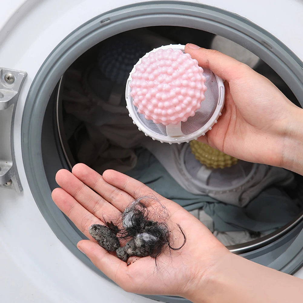 Washing Machine Hair Filter Laundry Floating Lint Catchers Ball
