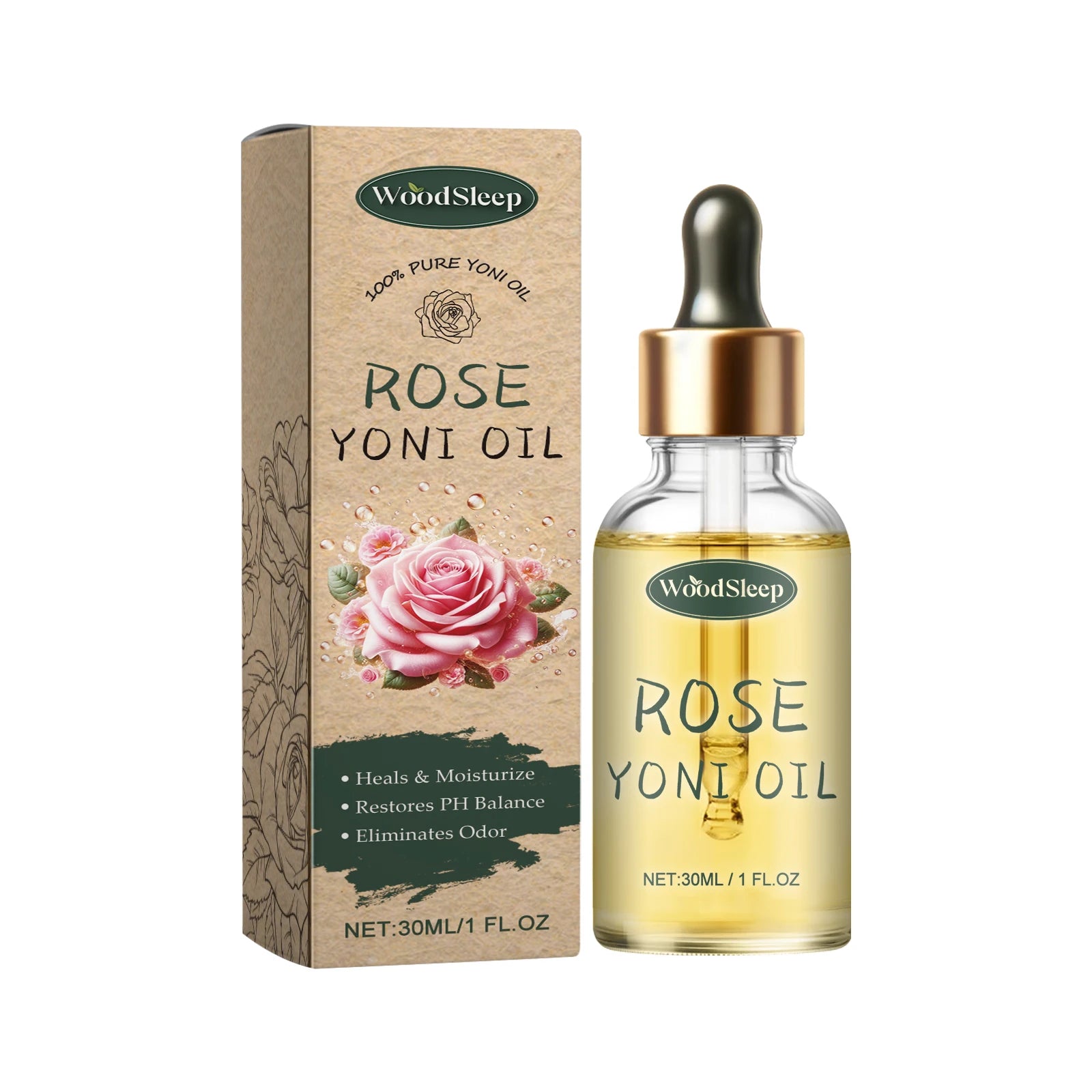 30ml Intimate Care Essential Oil Soothing Moisturizing Deodorizing Relief Dryness Reduce Discomfort Gentle Private Skin Care Zpaxo