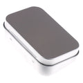 CMMetal Rectangular Empty Mini Tin Box Tinplate Push Candy Pill Cases
