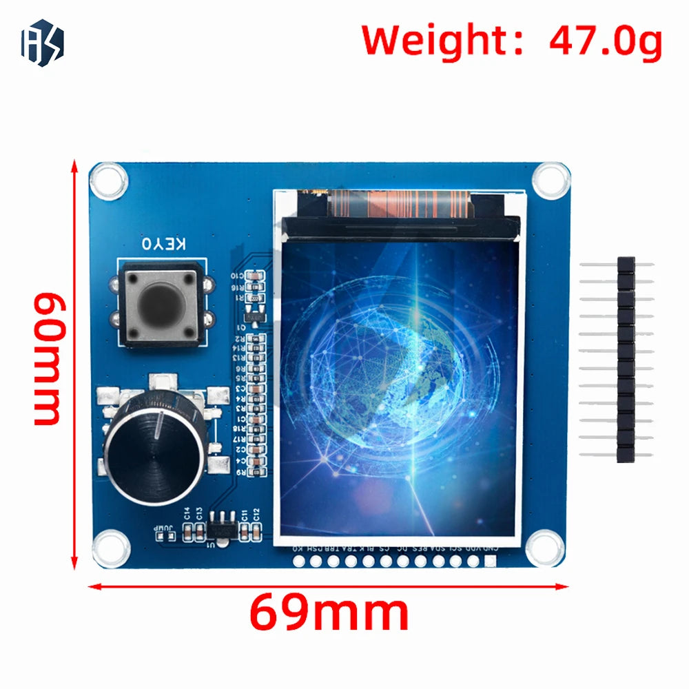 ST7789 SPI TFT LCD Display Module EC11 Rotary Encoder Compatible Zpaxo