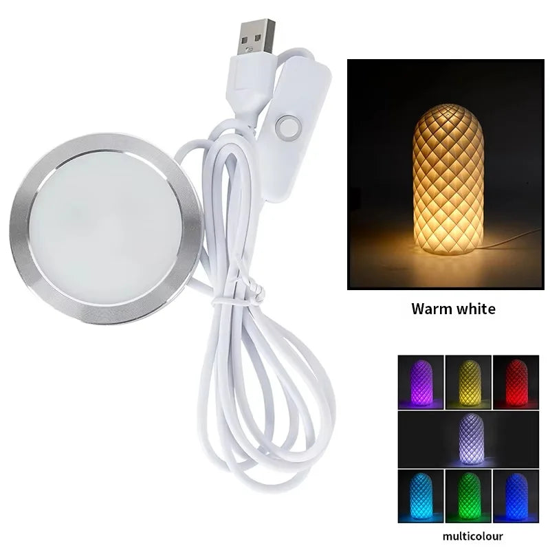 16 Color RGB Light Kit For Bambu Lab Led Lamp Kit Adjustable Color Led Light Parts Hardware DIY Model Light With Remote Control Zpaxo