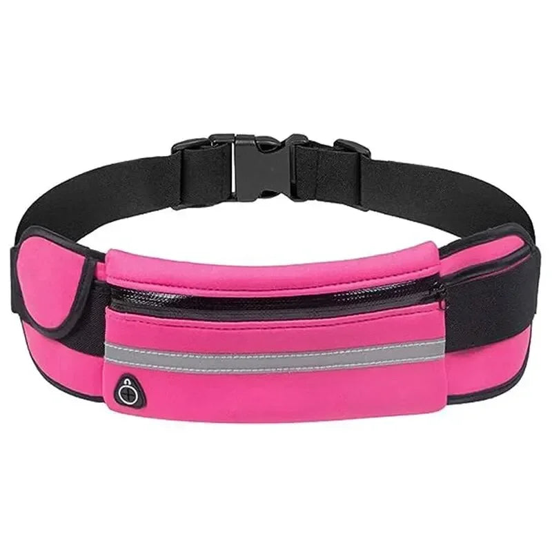 Running Sports Belt Wasit Pockets Men Women Hiking Outdoor Stretch