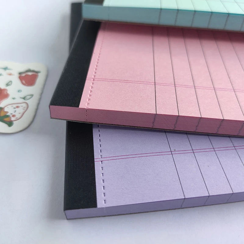 Tearable Legal Pad Office Supplies Ink-proof Tear-off Pages Writing Sheet Paper Notepad Simple Lined Paper Scribbling Book Zpaxo
