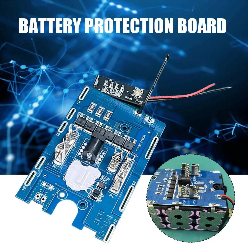 21V 6MOS 30A 5MOS 25A for Makita 18650 Battery Protection Board Battery Charging Protection Circuit Board Replacements Zpaxo
