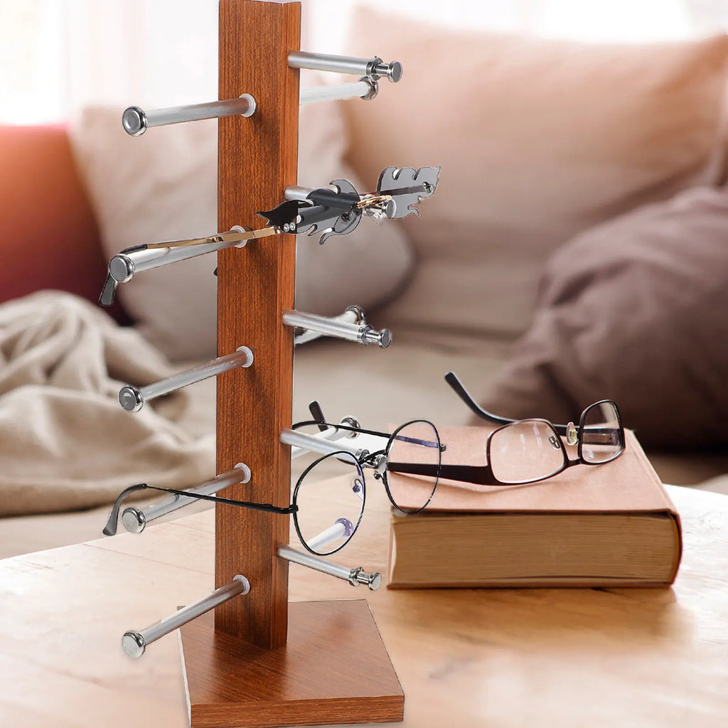 Space-saving Multi-tier Glasses Holder Stand Desktop Display Rack