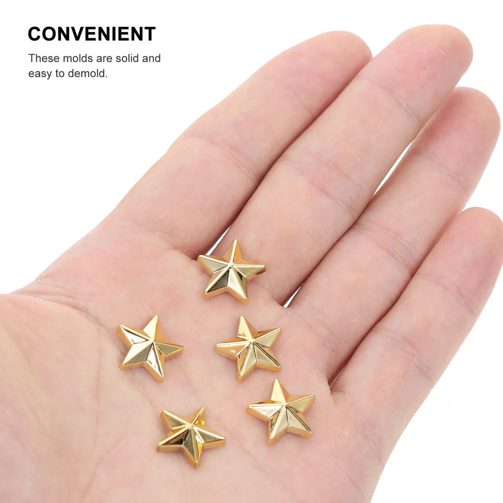Acrylic Star Rhinestones Five-pointed Flatback DIY Craft Beads