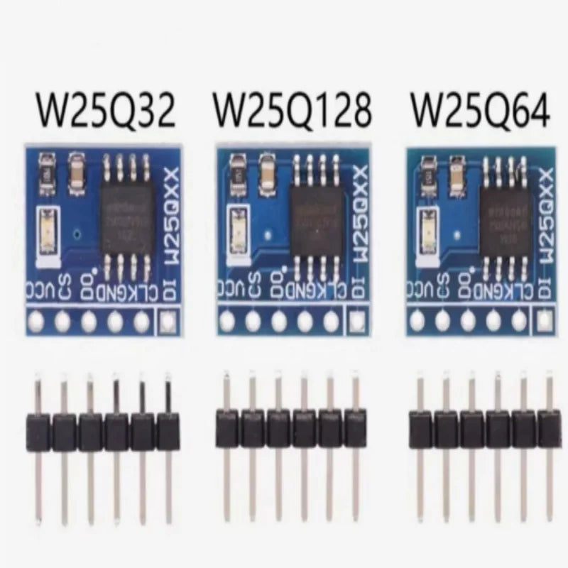W25Q32 W25Q64 W25Q128 FLASH Storage Module SPI Interface Adapter Zpaxo