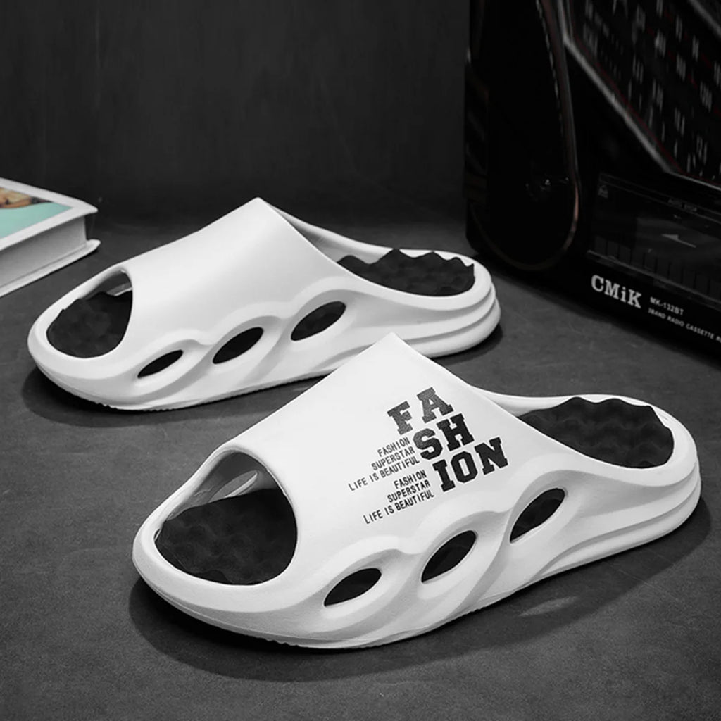Men Fashion Massage Slippers Indoor Outdoor Sandals Beach Flip Flop