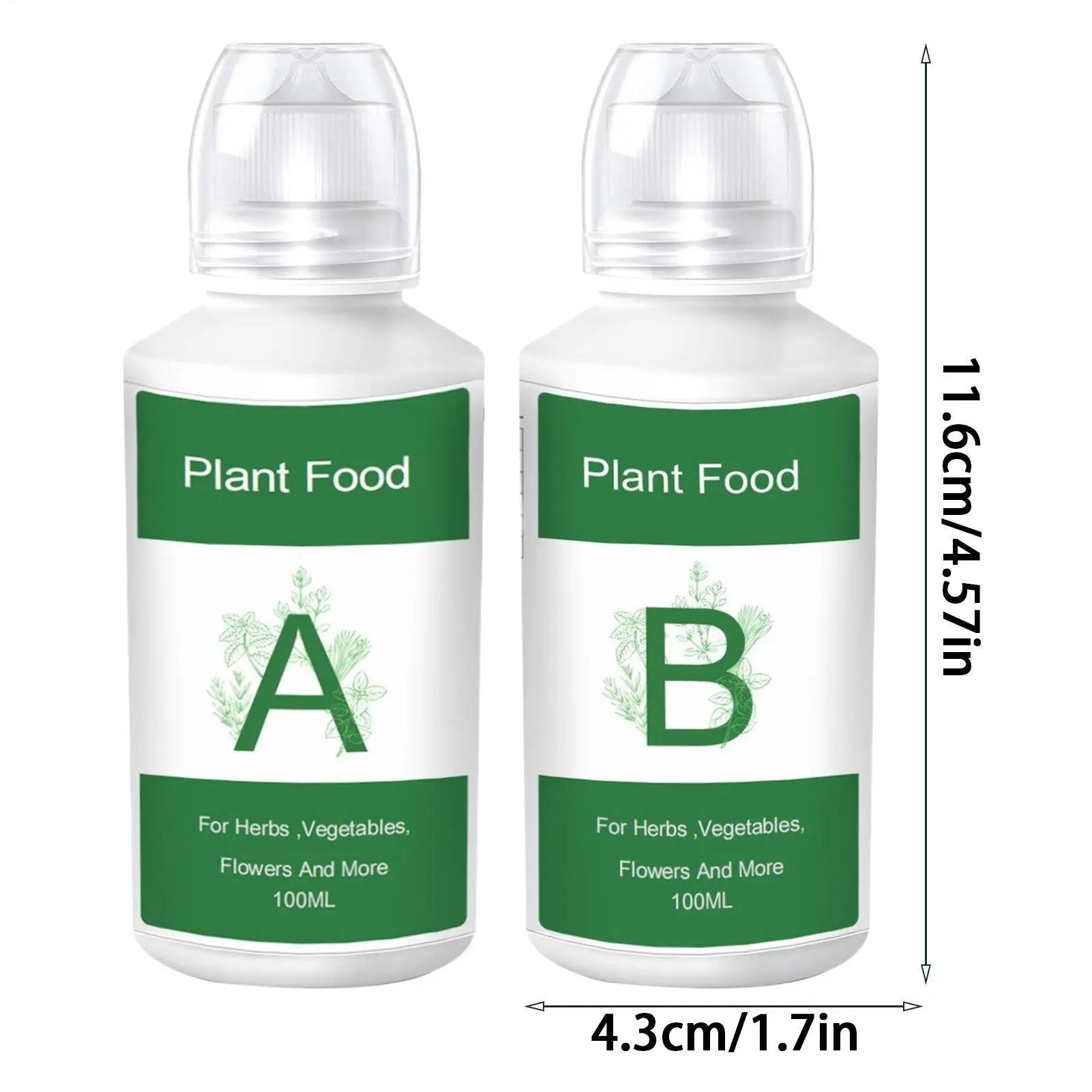 Hydroponic Nutrients Liquid Plant Food Fertilizer Indoor Growing