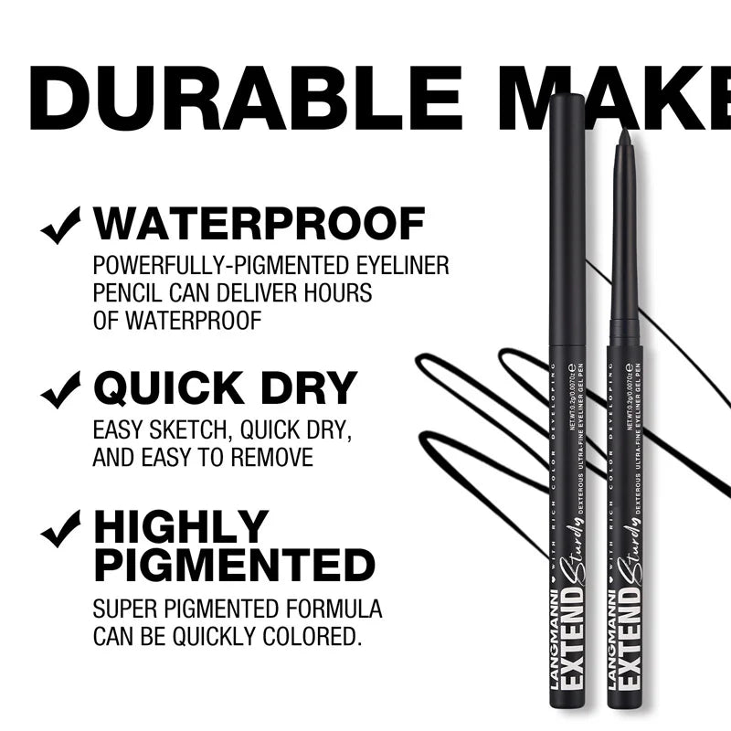 Waterproof Eyeliner Gel Pencil Gold Brown Lying Silkworm Pen Soft Zpaxo