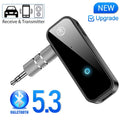 Bluetooth 5 3 Transmitter Receiver 2 in1 Wireless Adapter Audio AUX Zpaxo Default Title