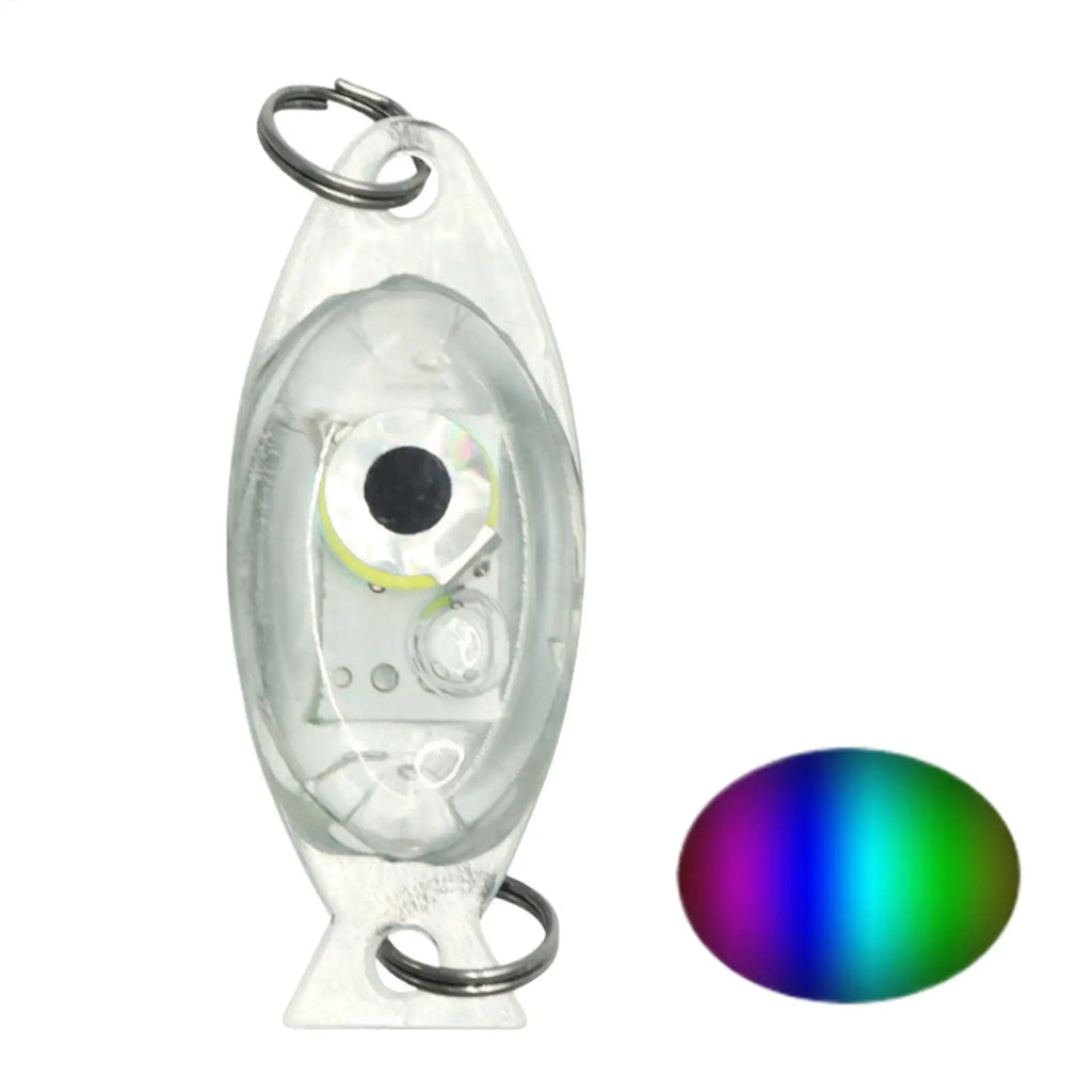 LED Fishing Lure Light Bright Waterproof Fish Eye Bait Glowing