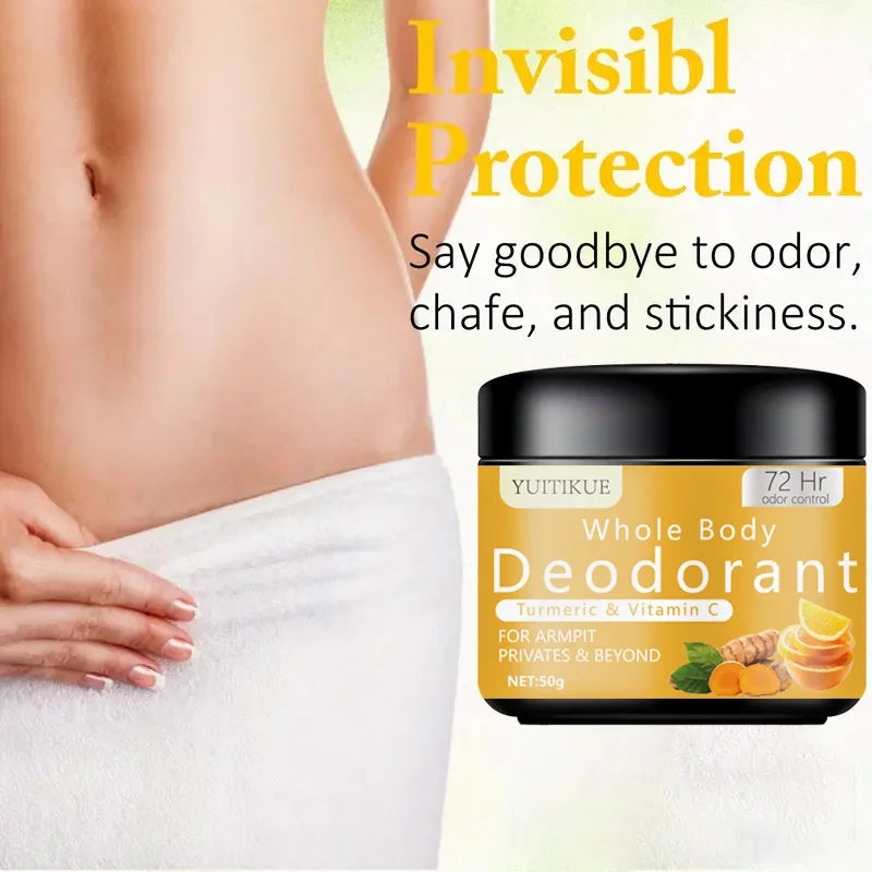 YUITIKUE 72H Whole Body Deodorant Stick – Turmeric & Vitamin C Deodorant Stick Zpaxo