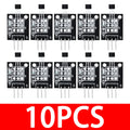 A3144 Sensitivity Hall Sensor Magnetic Switch Module Replacement Zpaxo 10pcs